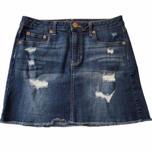 NOBO Distressed Jean Skirt Sz 13